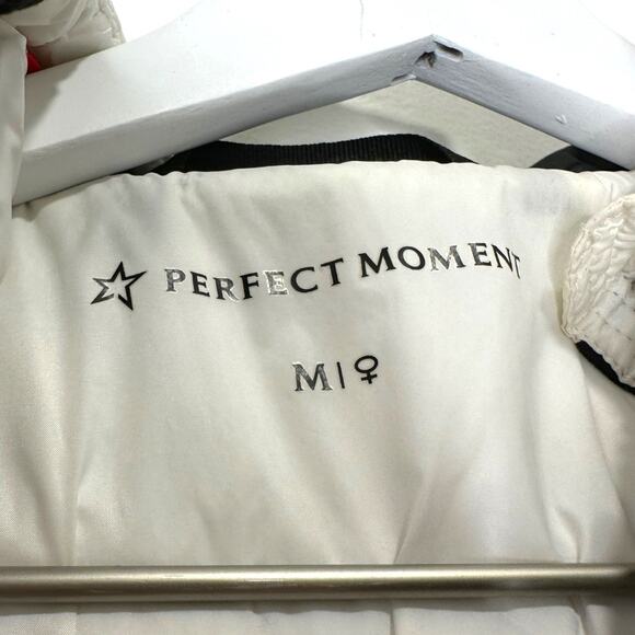 Perfect Moment Rainbow Chevron Down Ski Jacket Size Medium - Picture 5 of 14